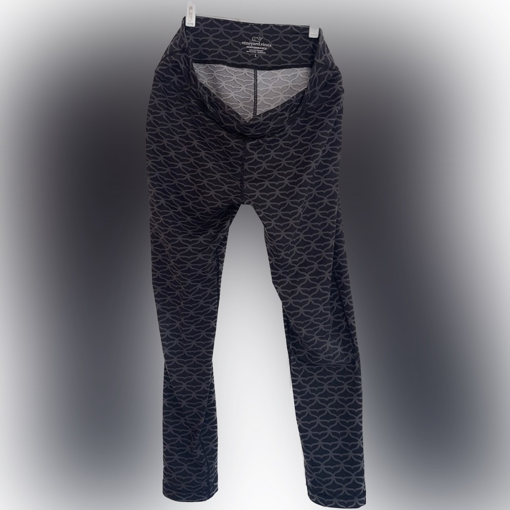 Vineyard Vines Logo Leggings Workout Gym Yoga